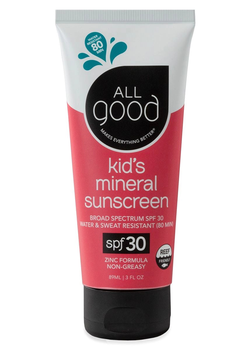 All Good Body Care Baby & Kid's Mineral Sunscreen Lotion SPF 30