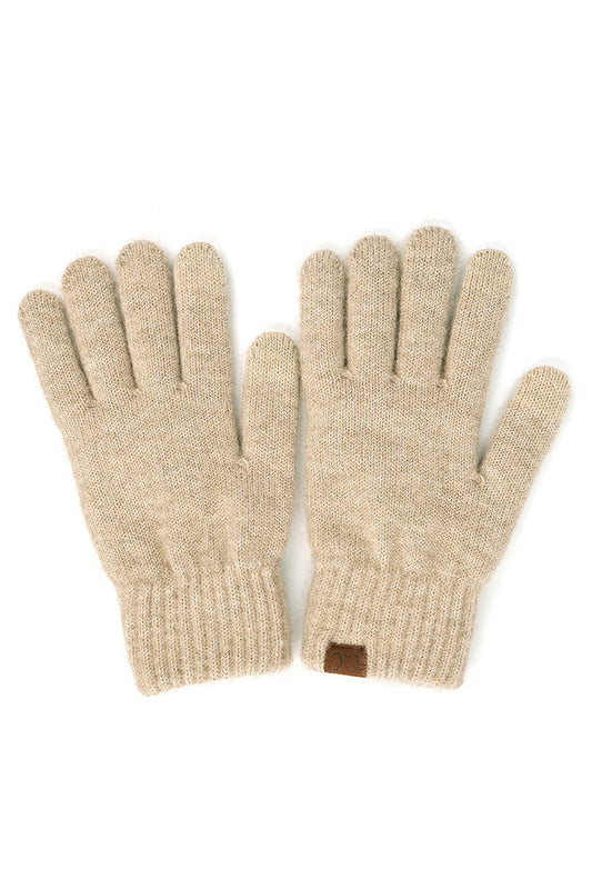 C.C. Heather Knit Gloves