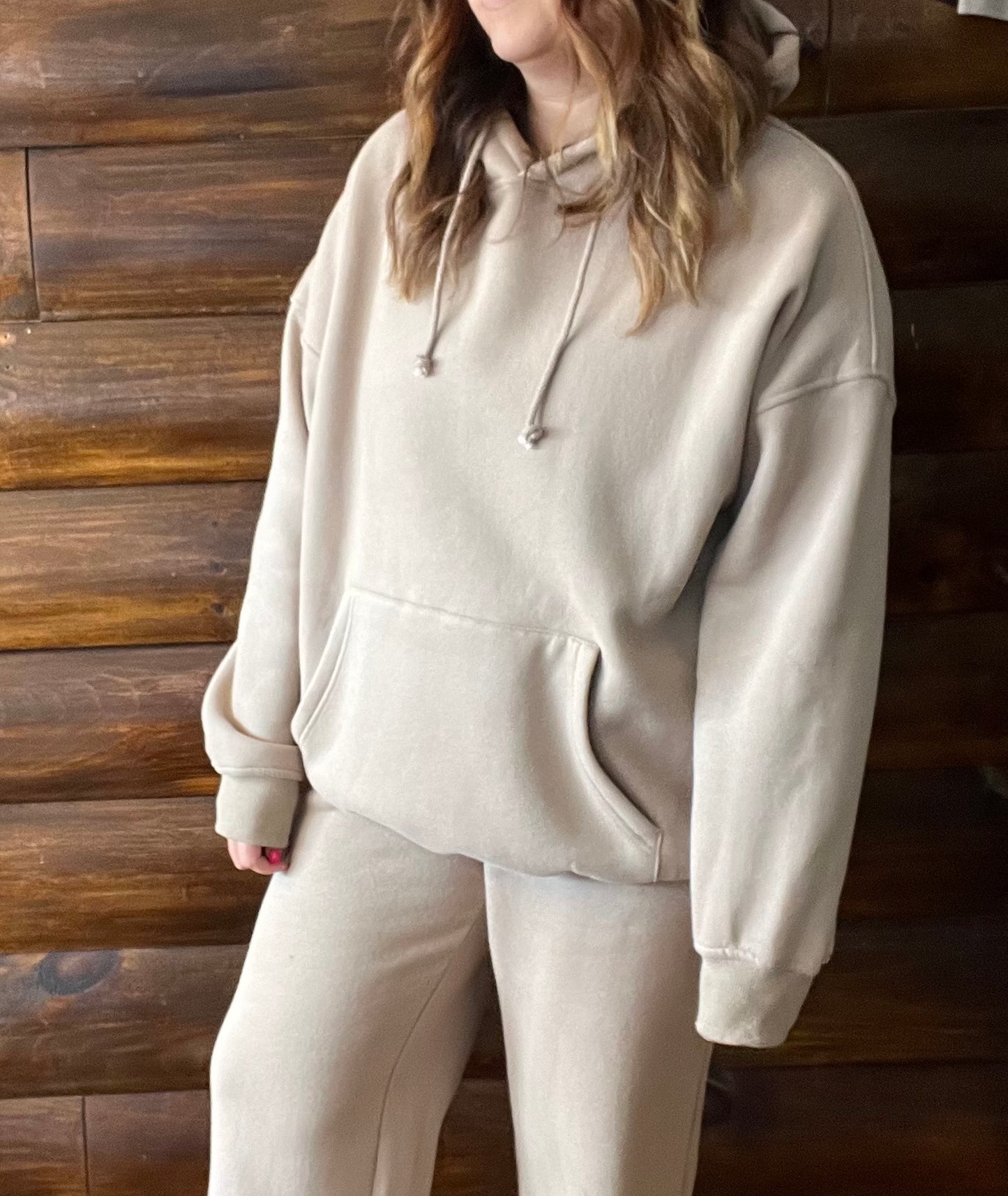 Women's Solid Oversized Hoodie