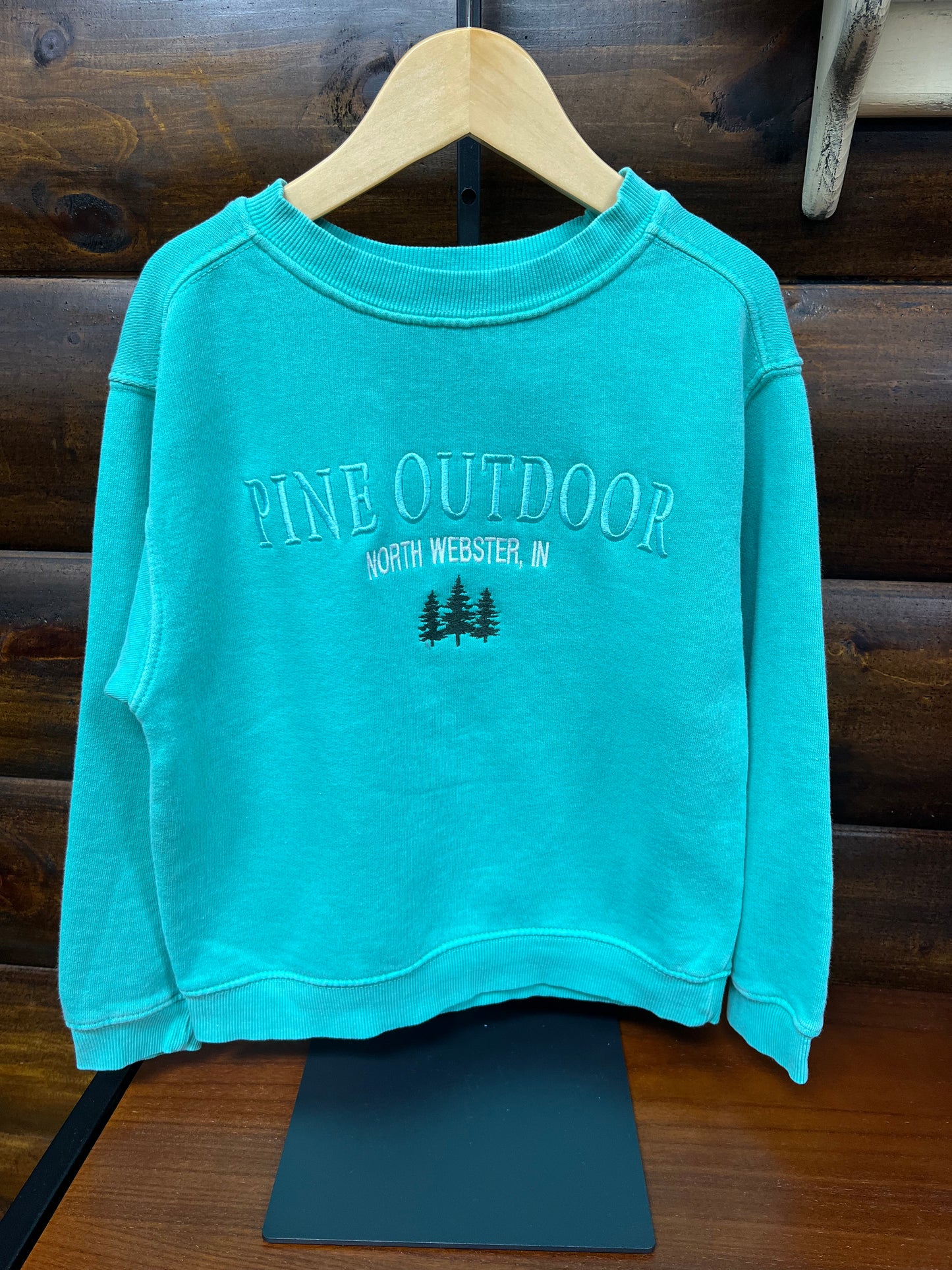 Pine Outdoor Apparel Youth Embroidered Crew