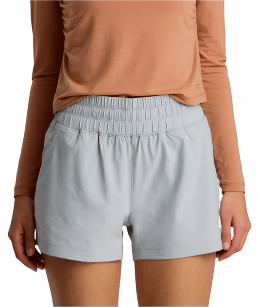 Free Fly Women's Pull-On Breeze Short - Aspen Grey