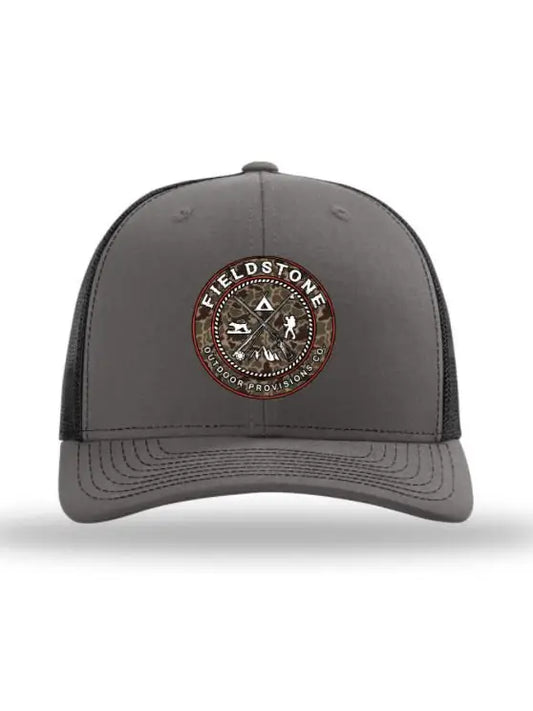 Fieldstone Camo Logo Patch Hat