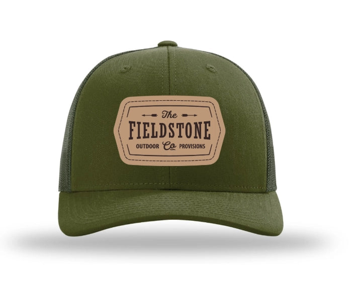Fieldstone Leather Patch Hat