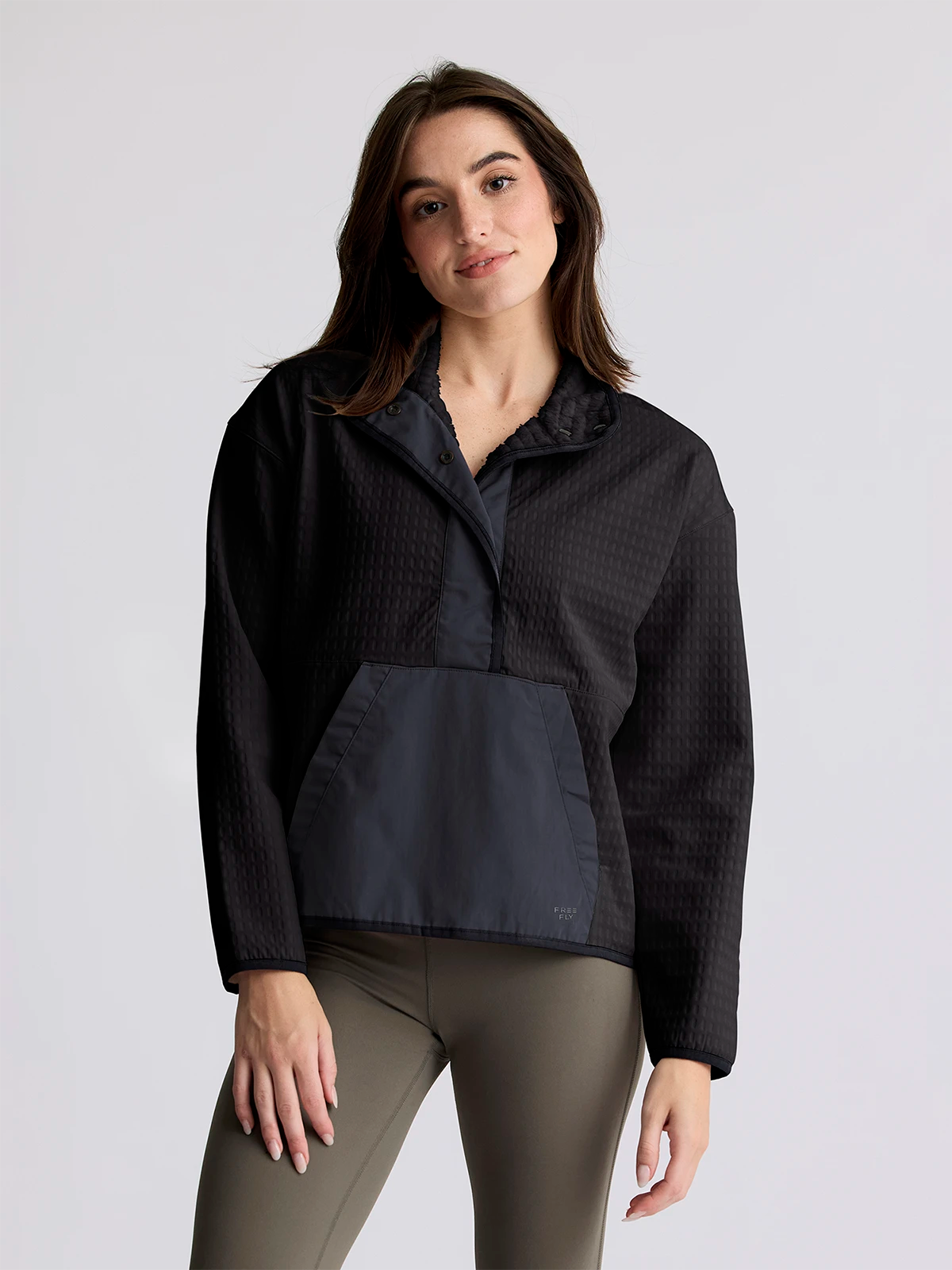 Free Fly Women's Gridlock Fleece Pullover