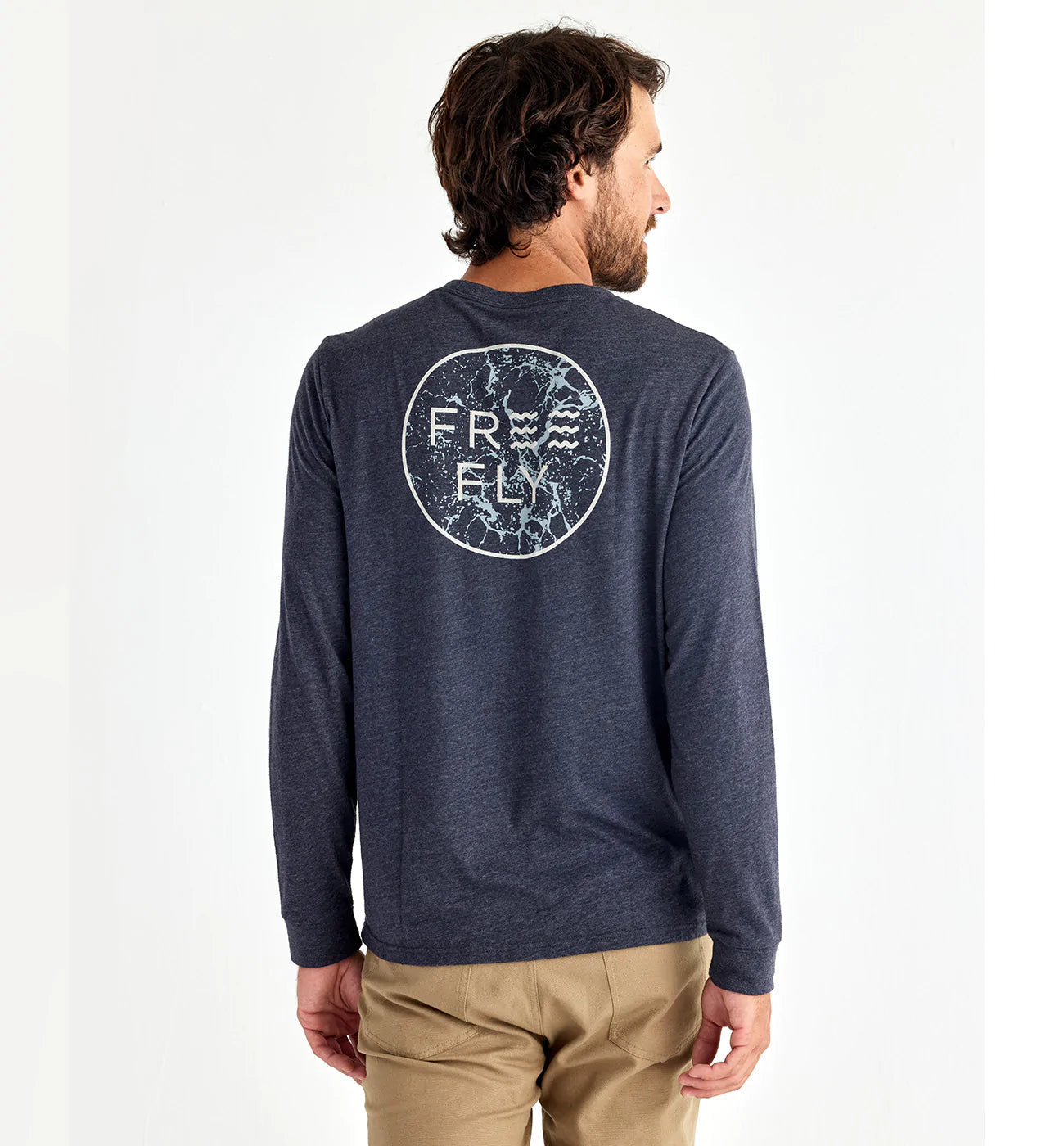 Free Fly Men's No Wake LS Tee