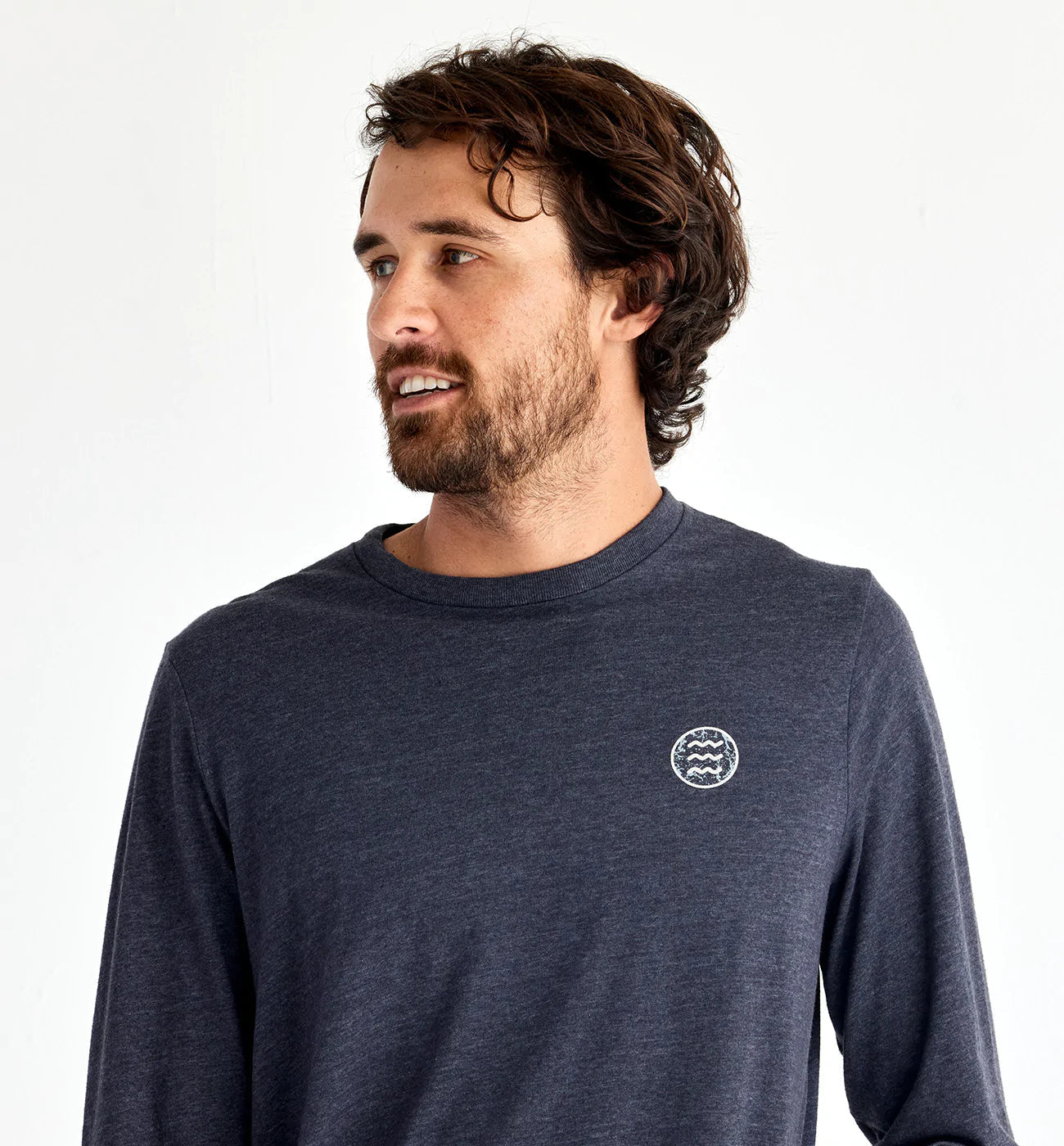 Free Fly Men's No Wake LS Tee